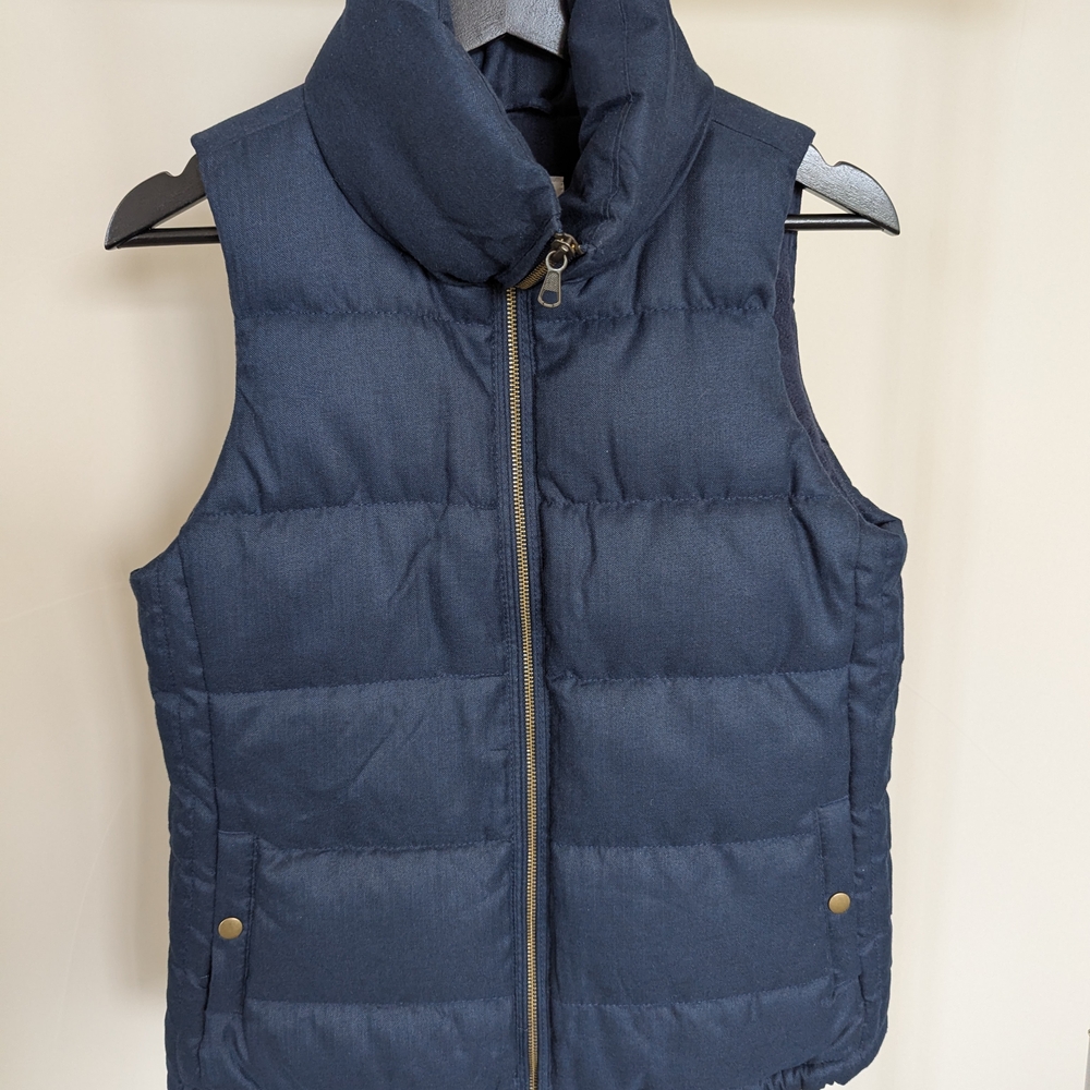 Navy Puffer Vest